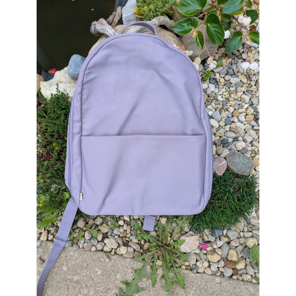 BÉIS Backpack Lavender Purple Everyday Carry Bag Multi Pocket Interior...